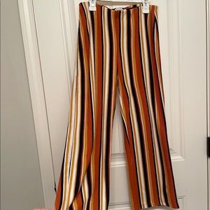 Urban Outfitters striped high waisted pants
